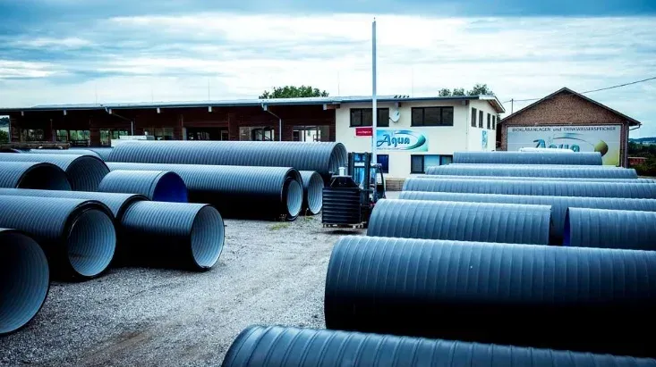 Das Gelände der Aqua Umwelttechnik GmbH in Pramet