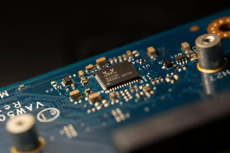 Leiterplatte mit elektronischen Komponenten